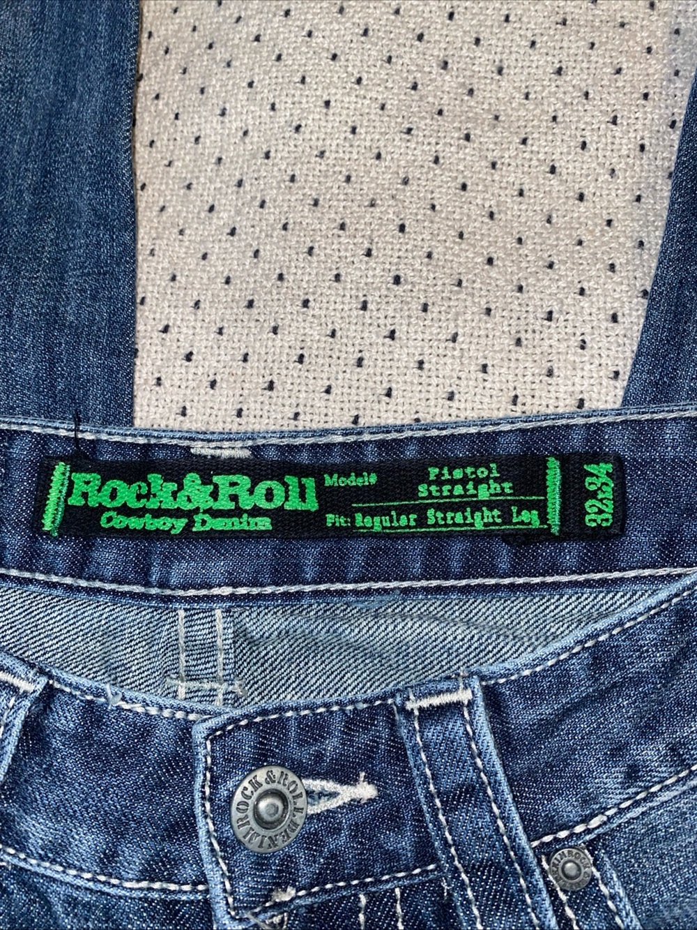 Rock & Roll Cowboy Denim  Model Pistol Regular Straight leg 32/34